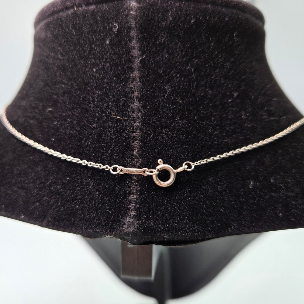 Tiffany‎ & Co. Paloma Picasso Loving Heart Sterling Silver Pendant Necklace - Picture 10 of 10